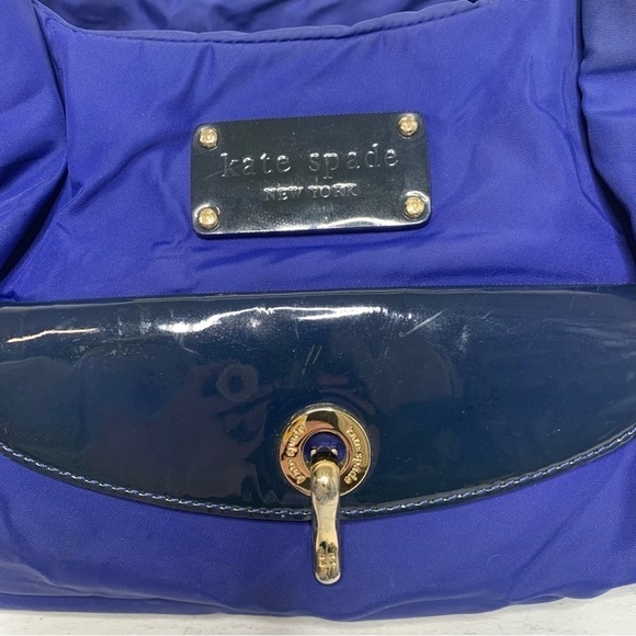 Kate Spade Stevie Royal Blue Hobo Bag - Picture 10 of 13